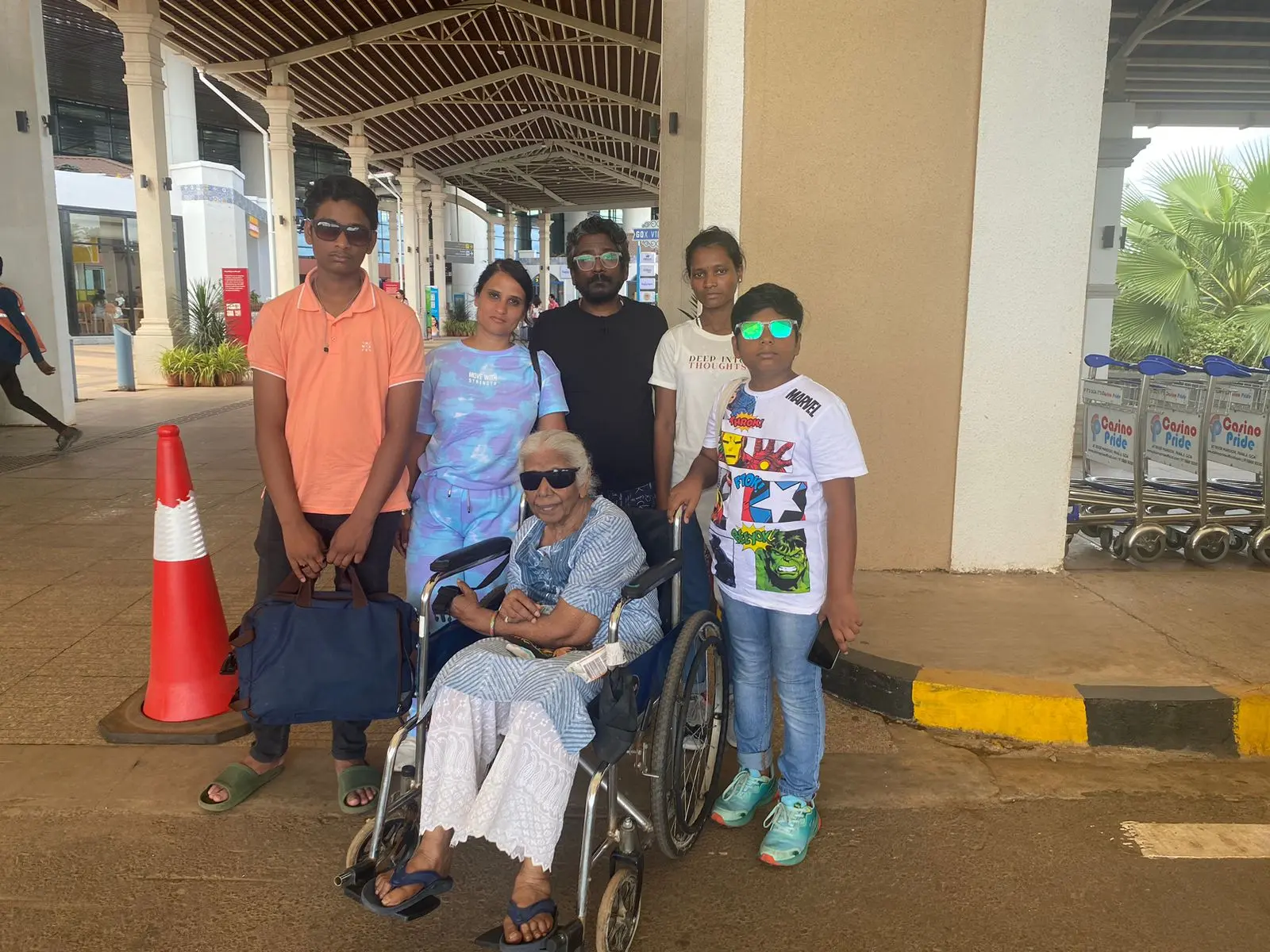 Family starting Goa holiday with Vacationum Trip Planners